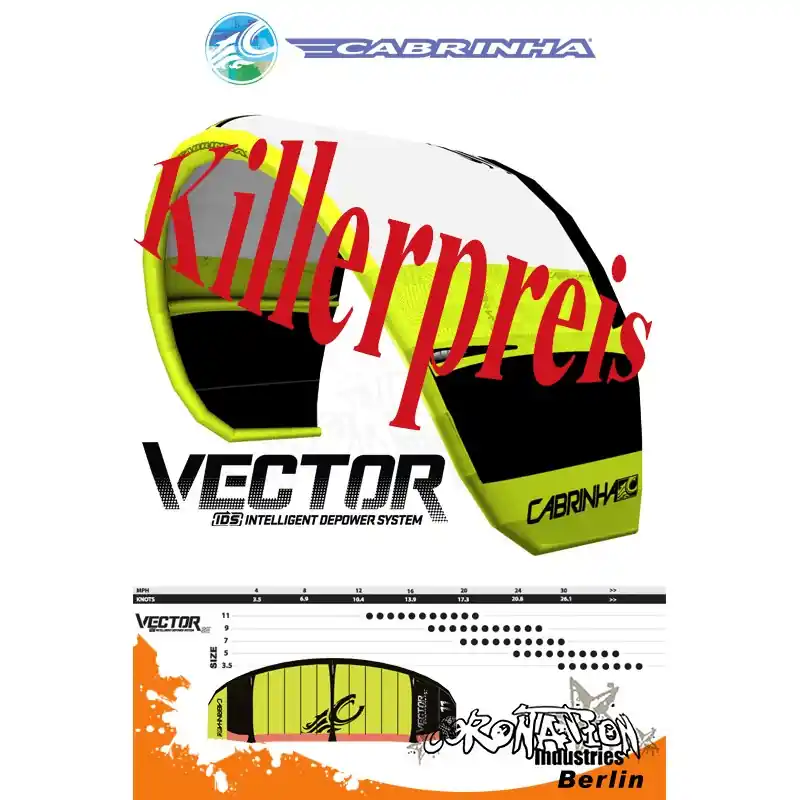 Jetzt Bestellen Cabrinha Vector 2012 - 12m²