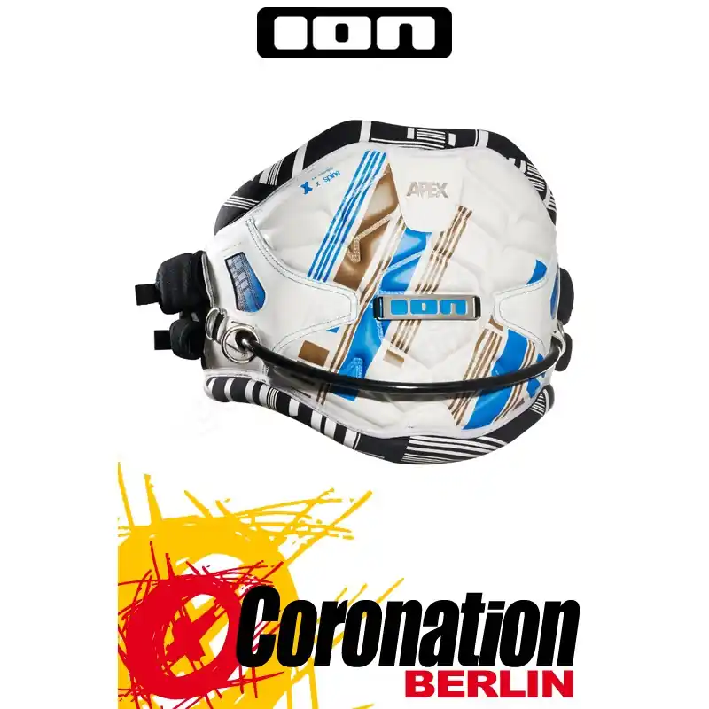 Preisreduziert ION Apex 2012 Kite Waist Trapez White/Blue