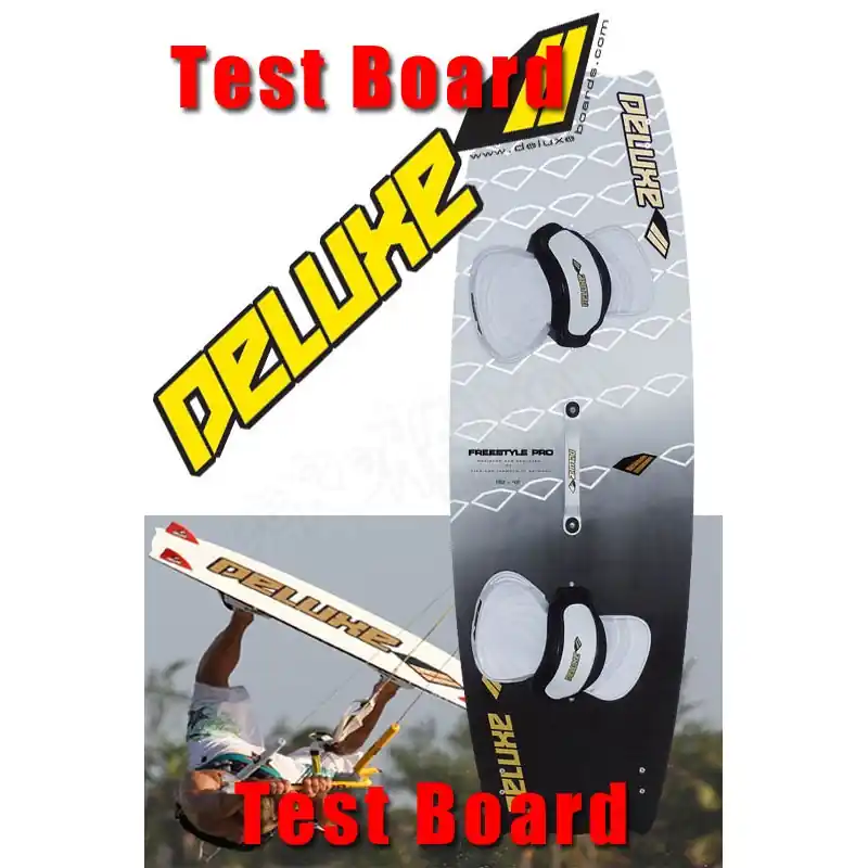 Sofort Bestellen Deluxe Freestyle Pro Kiteboard Test-Gebraucht Board