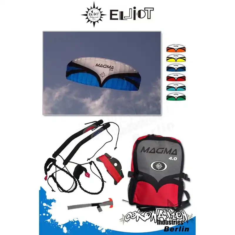 Sonderaktion Elliot Magma II 3.0 Lenkmatte 4-Leiner Tractionfoil RTF