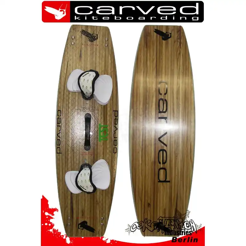 Test Kiteboard Carved Imperator IV Wood 139x42 Schnäppchen