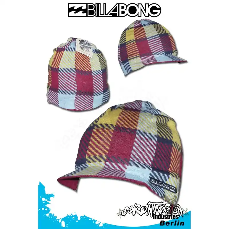 Billabong Hometown Mütze Red Markenprodukt