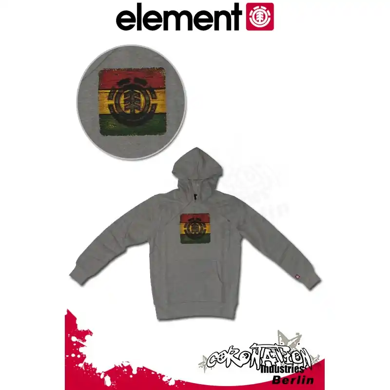 Wochenendangebot Element Branded Ho Hoodie Grey Heather