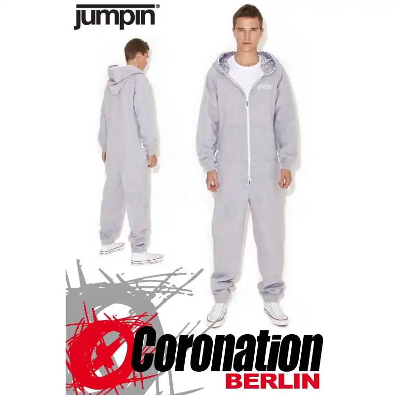 Jumpin Original Overall sweat Jogginganzug Grey Melange -- L Meistverkauft