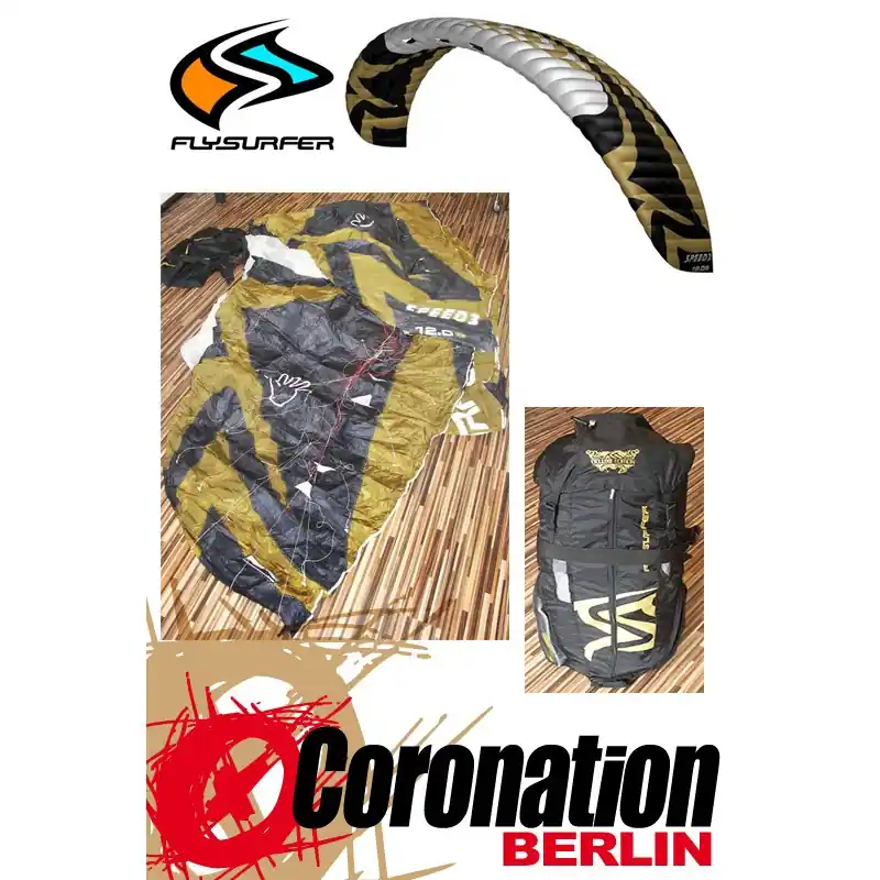 Gebraucht Kite Flysurfer Speed 3 Deluxe 12m² Sichere Zahlung