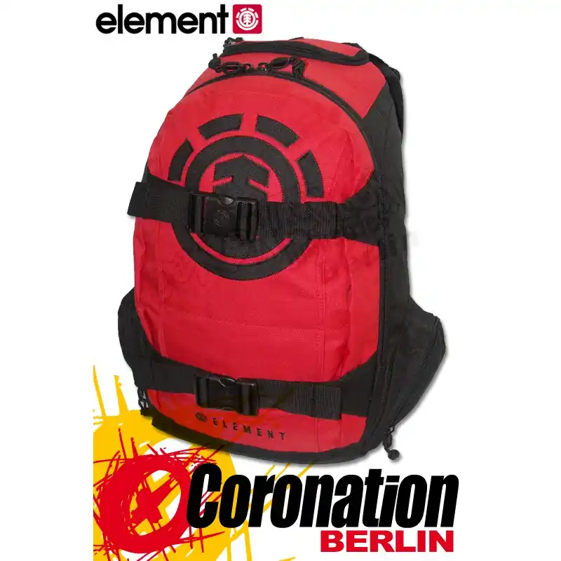 Element Rucksack Backpack Hexachrome - Tango Red Saisonangebot