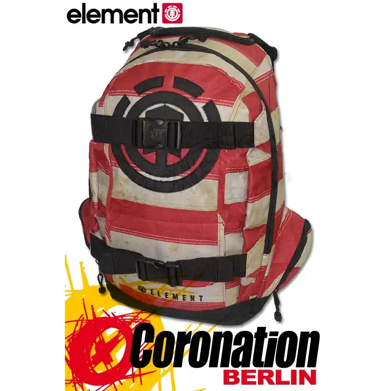 Element Rucksack Backpack Old Glory Mohave - Tango Red Top-Preis