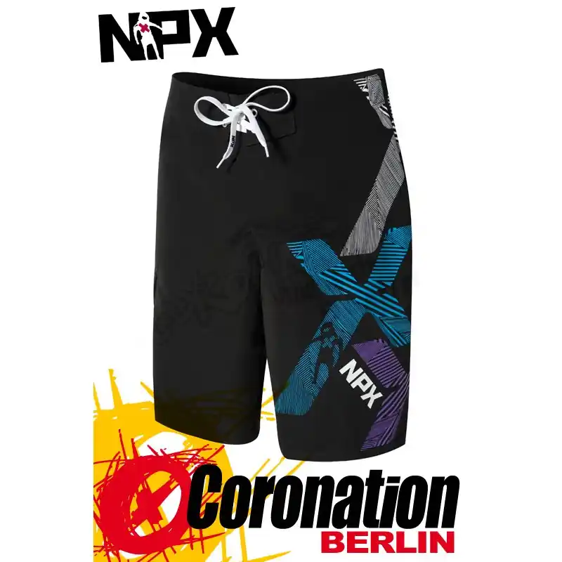NPX Boardshort Triple X Black Echt