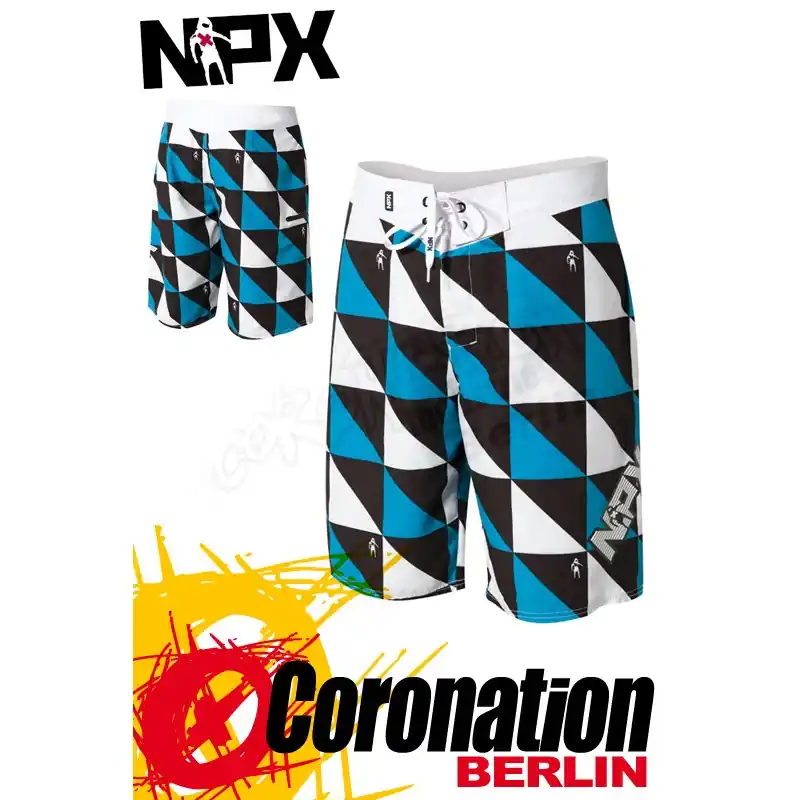 NPX Boardshort Origami Teal/Black Saisonangebot