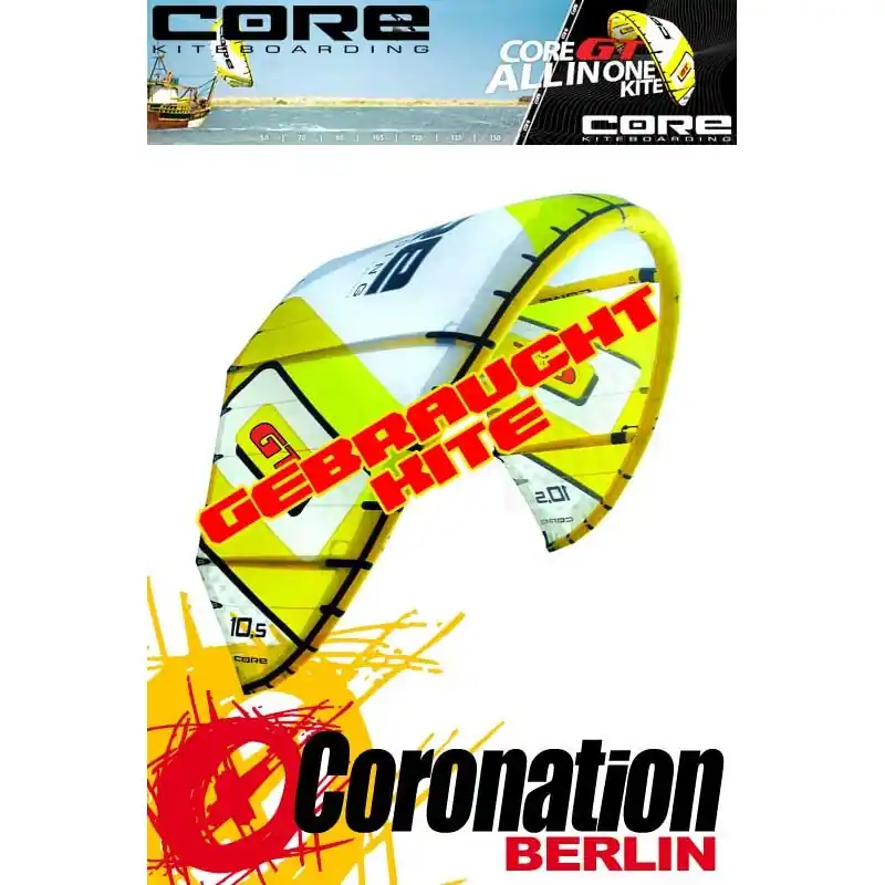 Core GT Gebraucht-Kite 12 m² Preiswert