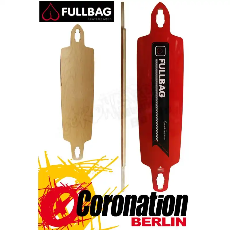 Fullbag Speedcarver 43" Longboard Deck Knallerangebot