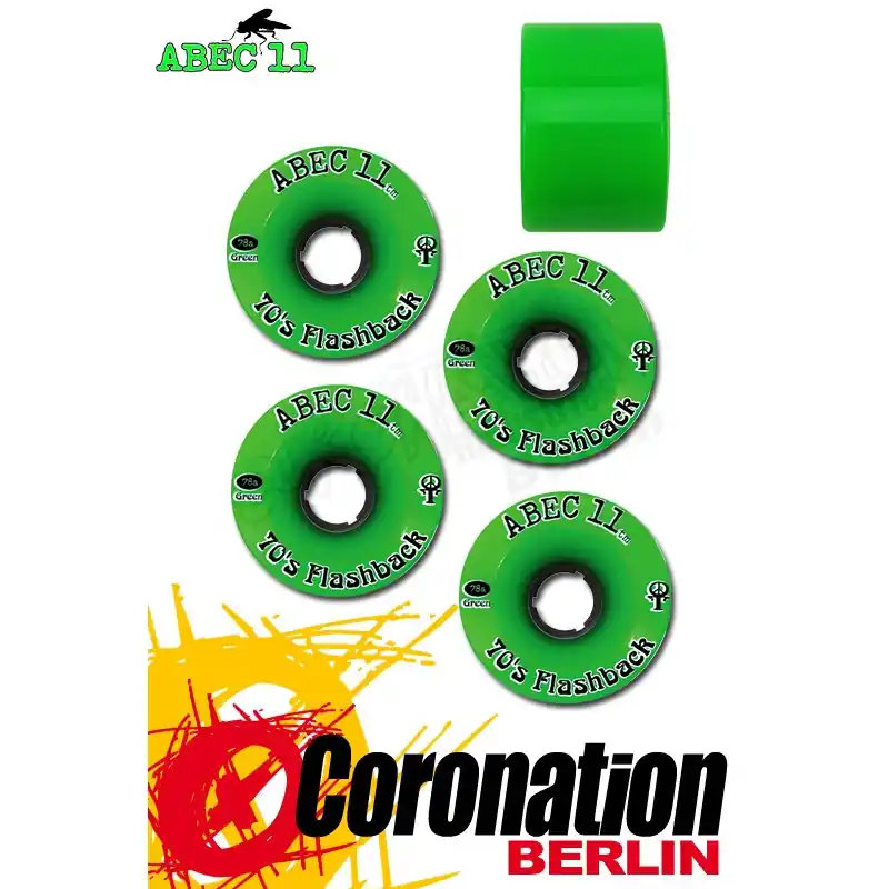 Solange Der Vorrat Reicht ABEC11 Rollen Flashback Wheels 70mm