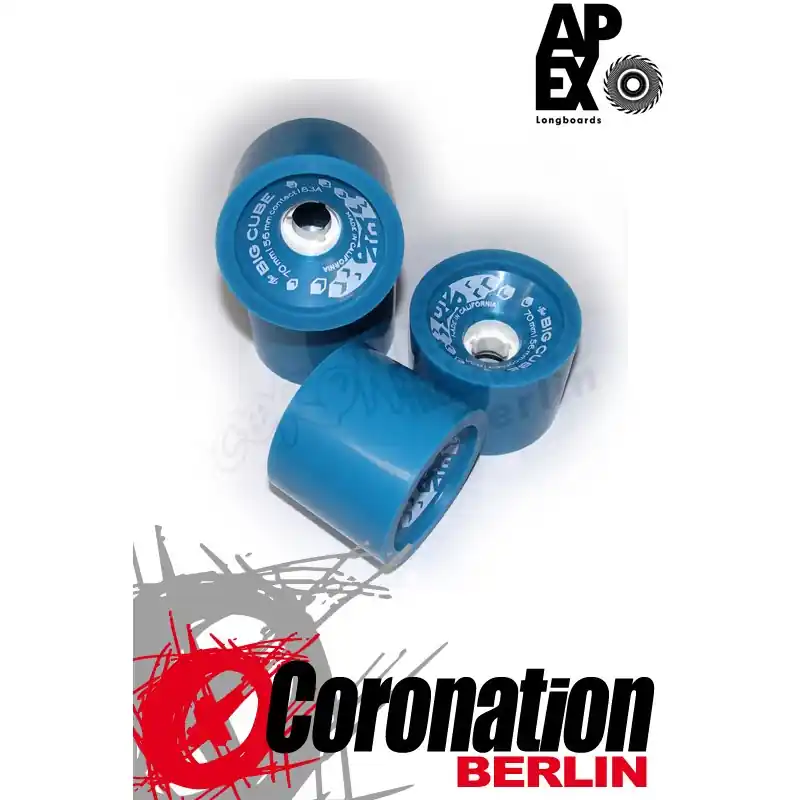 Top-Angebot APEX Big Cube 70mm 83a Rollen Set