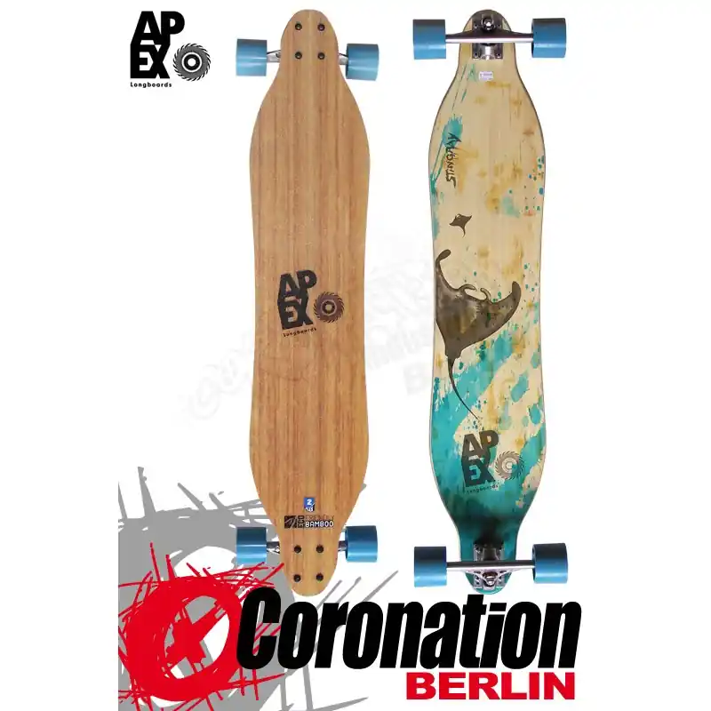 Apex Longboard Komplett Stingray Bamboo Flex2 Online Kaufen