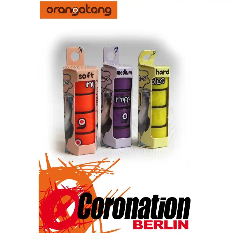 Orangatang 80A Nipples Lenkgummi (orange) 4er Pack Bushings Knallerangebot