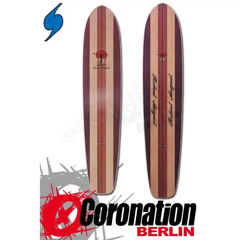 Surf-One Robert August II Longboard Deck 111cm Sichere Zahlung