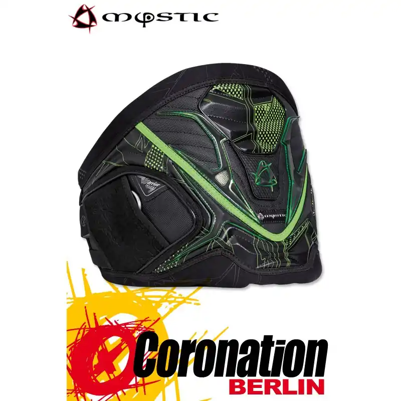 Ausverkauf Mystic Warrior III Trilogy Kite-Hüfttrapez - Black/Green