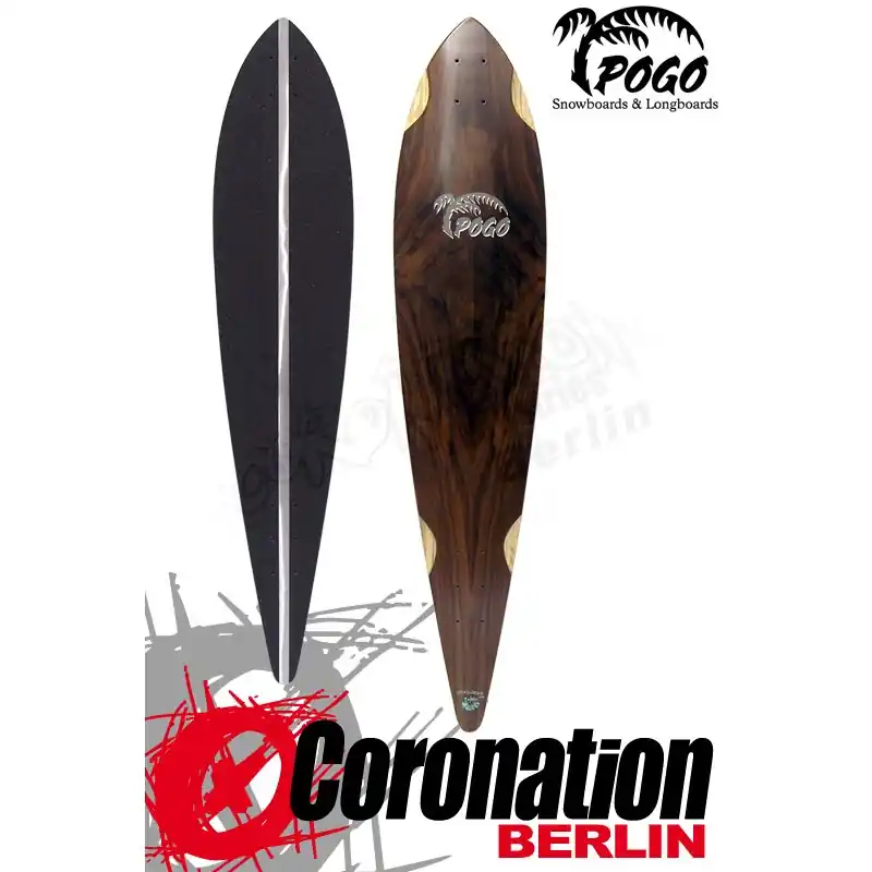 Heißes Angebot POGO Longboard Deck Speedneedle 120cm