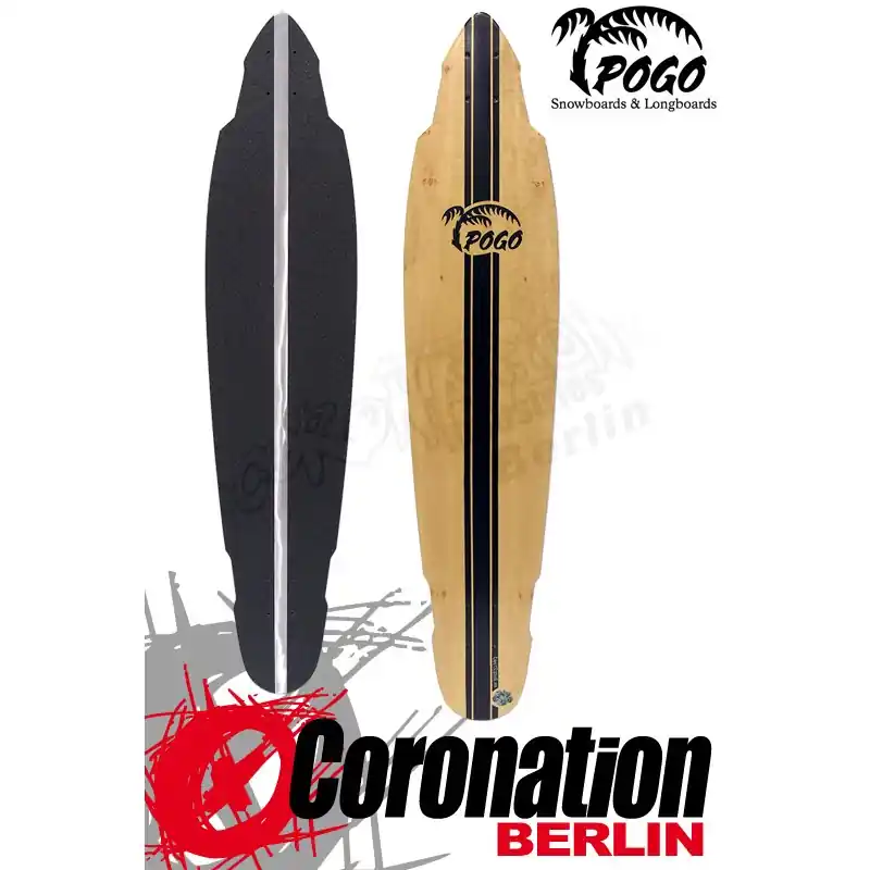 Markenware POGO Longboard Deck City Cruiser 110cm