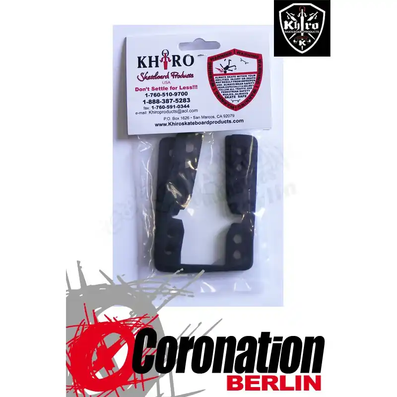 Khiro Shock Pads 3mm Drop Thru Set Neu
