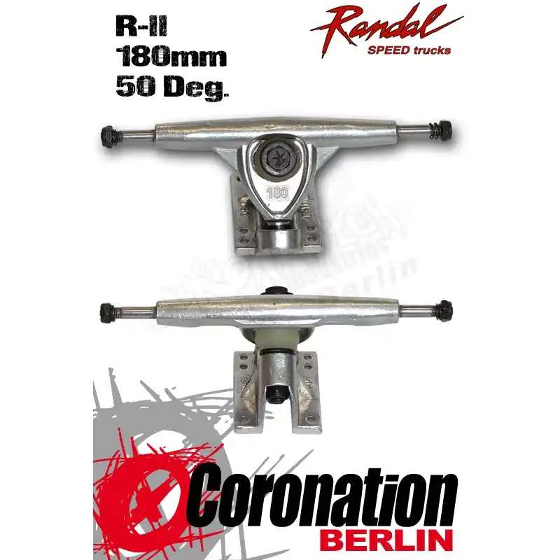 Knallerangebot Randal Achse R-2 180mm 50° Trucks - Silver