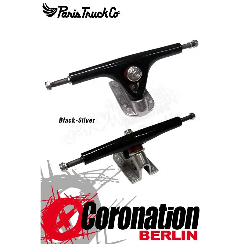 Paris Truck 180mm Achse - Black Silver Kracherpreis