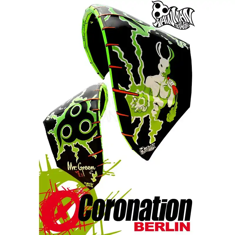 Aktuell Wainman Mr.Green Kite 7,5m² - BLACK Edition