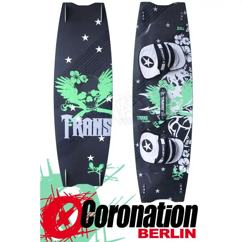 Gebraucht Kiteboard Trans Scull 130x40 Full Carbon Direktkauf