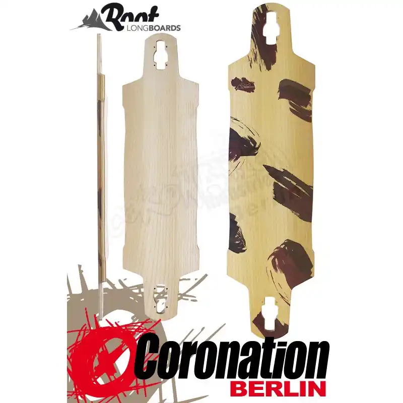 Root Longboard Deck Nanex Freeride Carving Deck Meistverkauft