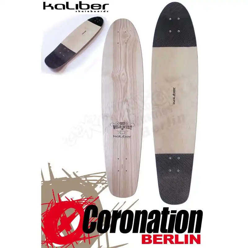 Angebot Kaliber Longboard Deck John Wayne Big Tail Cruiser Deck