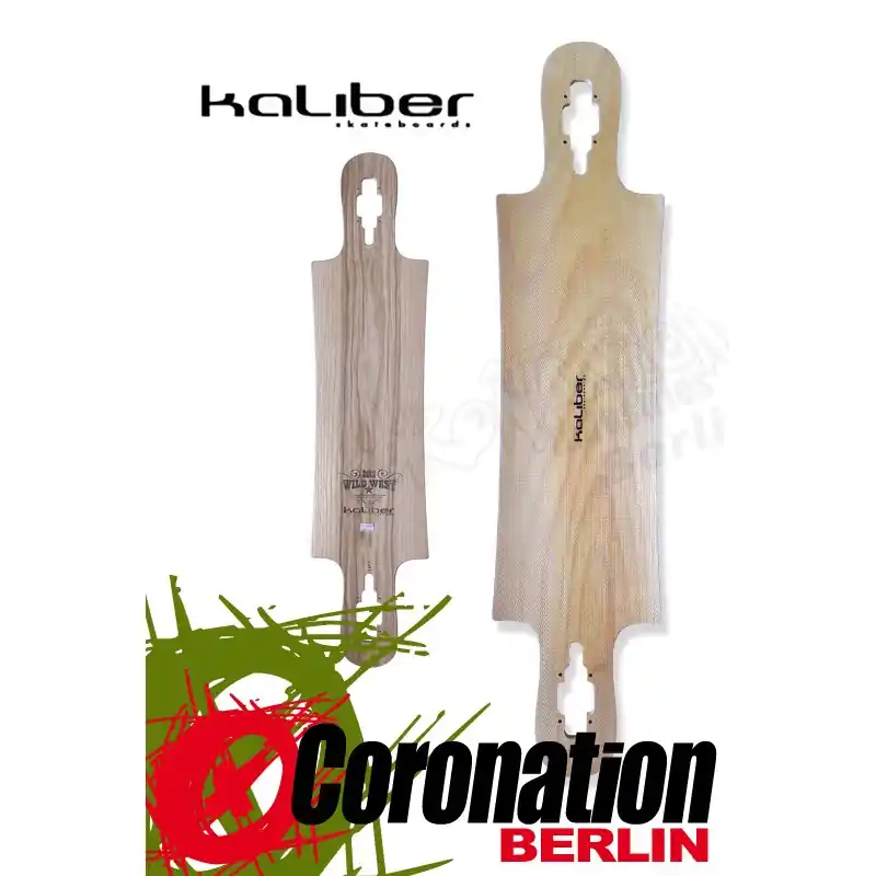 Direkt Vom Hersteller Kaliber Longboard Deck Billy the Kid Drop Thru Freeride Deck