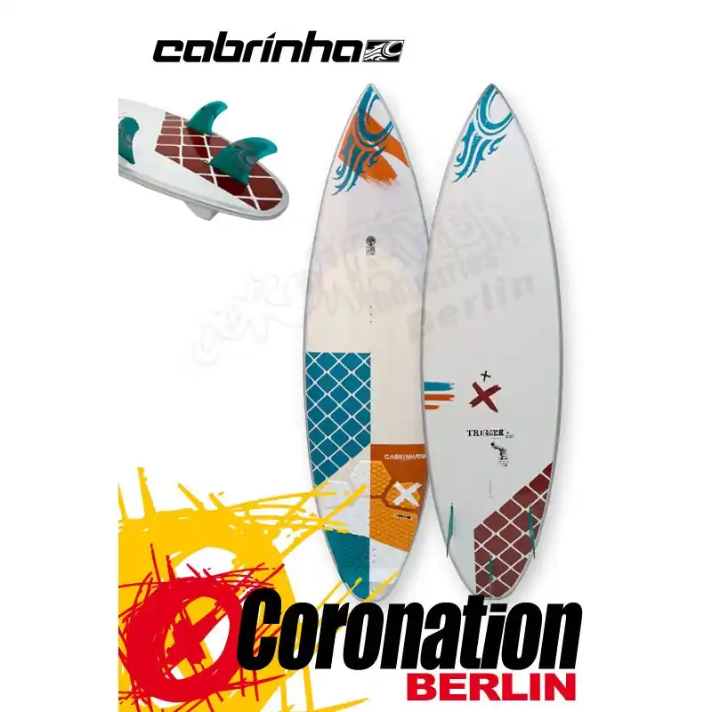 Markenprodukt Cabrinha Trigger Wave-Kiteboard Surfboard 2013