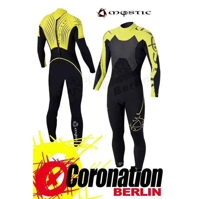 Mystic Neoprenanzug Crossfire Steamer 5/4 D/L Yellow Meistverkauft