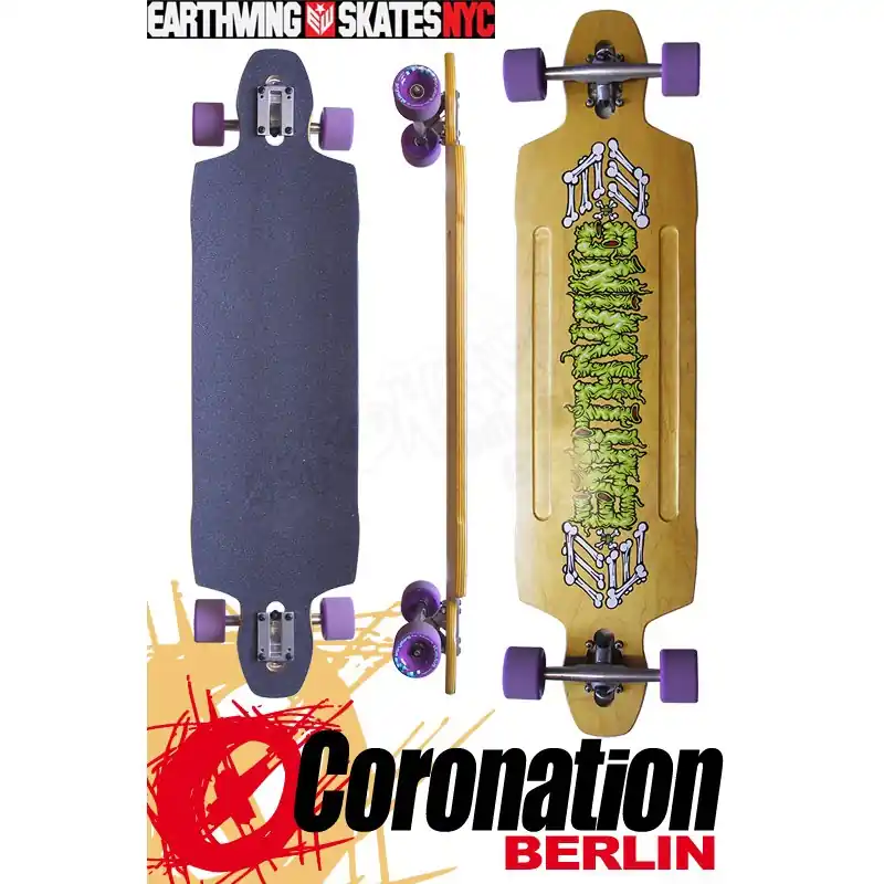 Nur Für Kurze Zeit Earthwing Longboard Supermodel 40" Komplett Freeride Downhill
