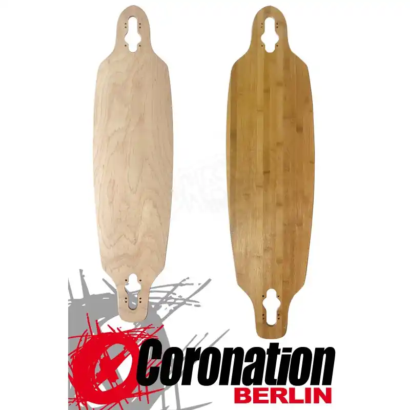 Longboard Deck Bamboo Drop Through 91cm Sale