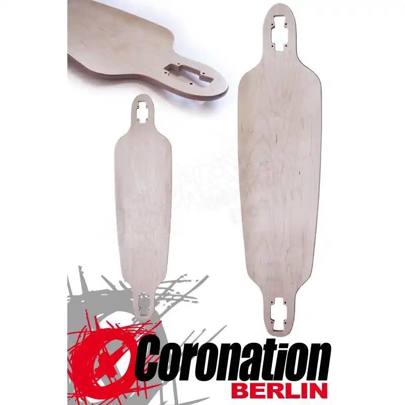 Longboard Deck Ahorn Drop Through 101cm Sichere Zahlung