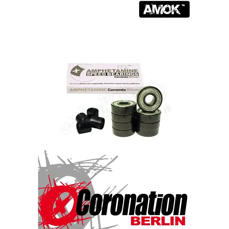 Highlight Amphetamine Ceramix Silver Kugellager Bearings