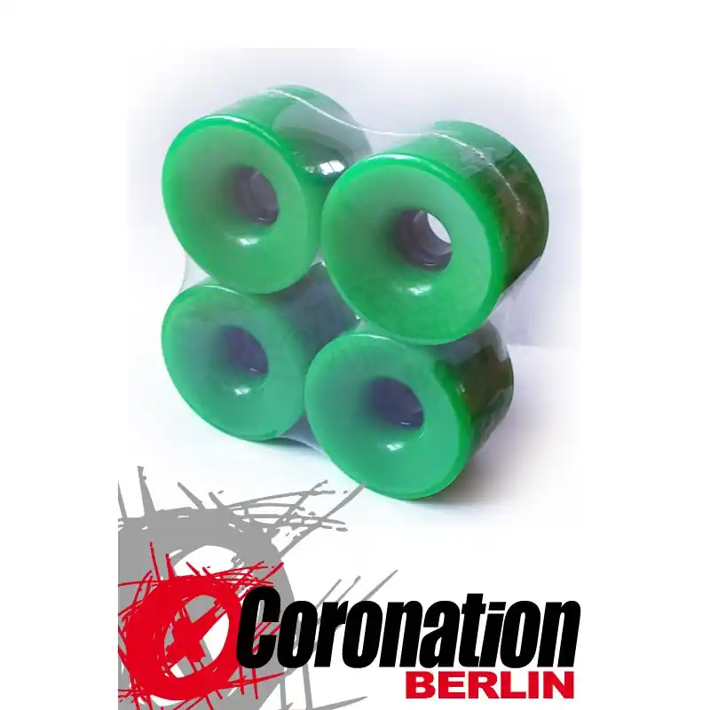 Longboard Rollen 76mm 78a - Grün Top-Preis