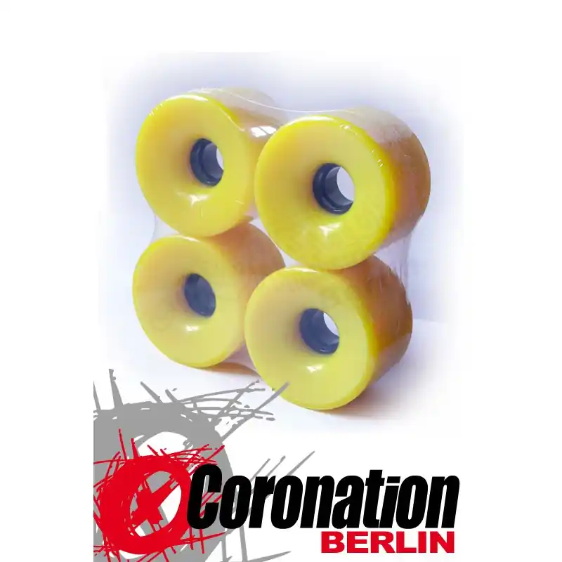 Letzte Chance Longboard Rollen 76mm 78a - Gelb