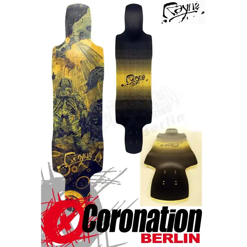 Rayne Rival Longboard Deck 102cm Neu Im Sortiment