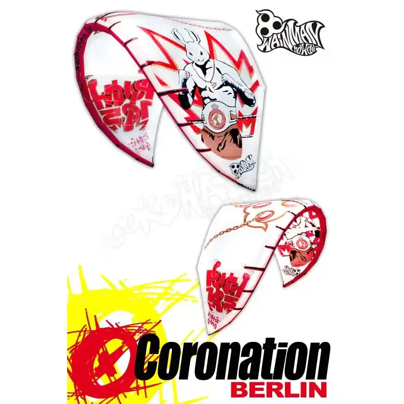 Rabatt Wainman Punch Kite 10,5m² - WHITE Edition
