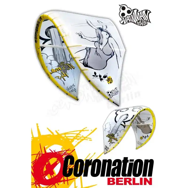Wainman Big Mama Kite 14,5m² WHITE Edition Mega-Angebot