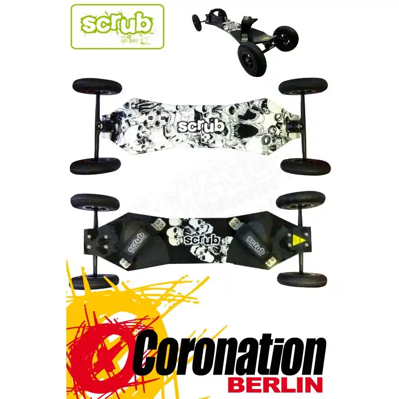 Sofort Bestellen Scrub Psycho2 Landboard - 8 Zoll Räder