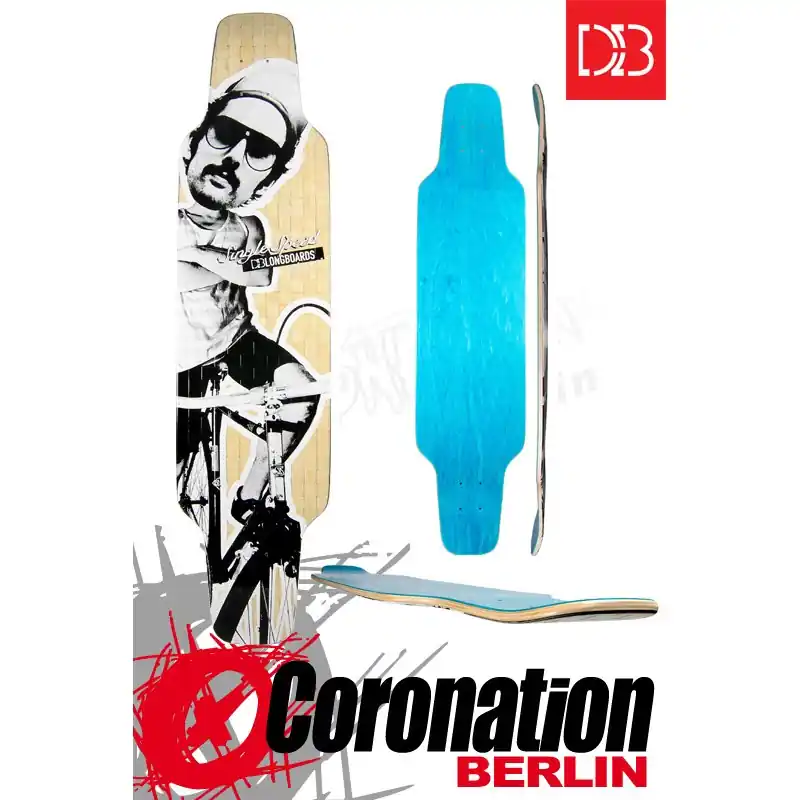 Top-Preis DB Single Speed Longboard Deck 40"