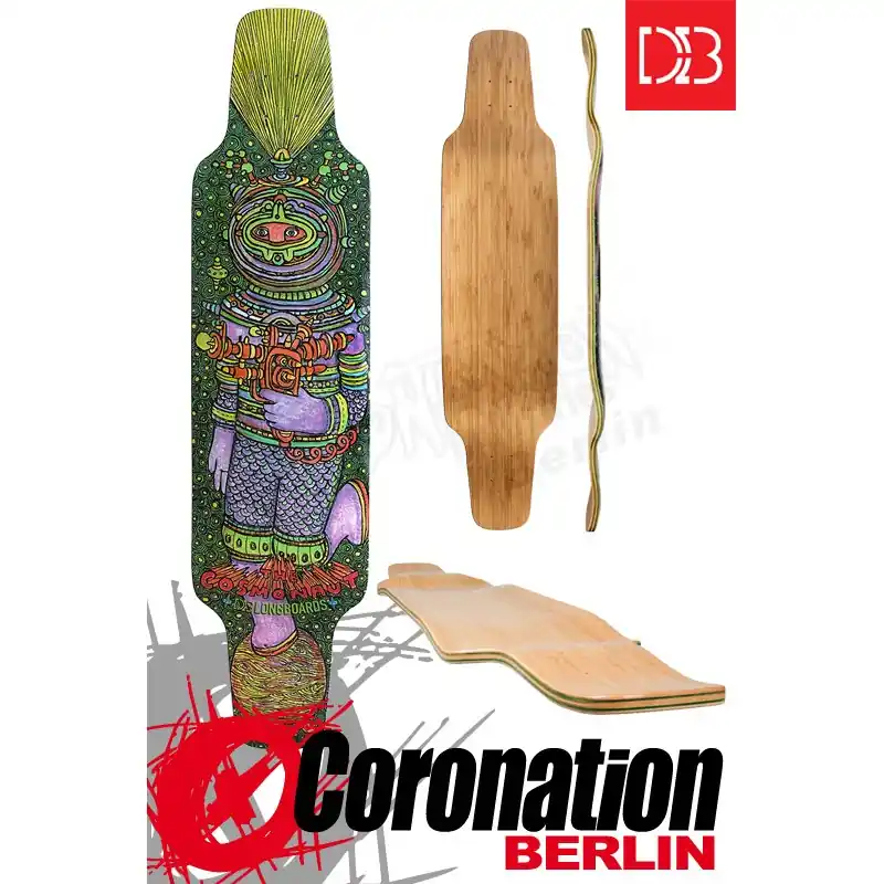 DB The Cosmonaut Longboard Deck 41" Echt