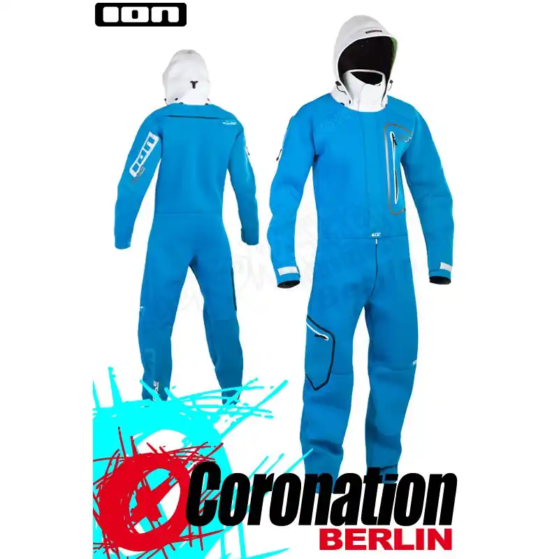 Abverkauf ION Fuse Drysuit 4/3 DL 2013 Trockenanzug Blue