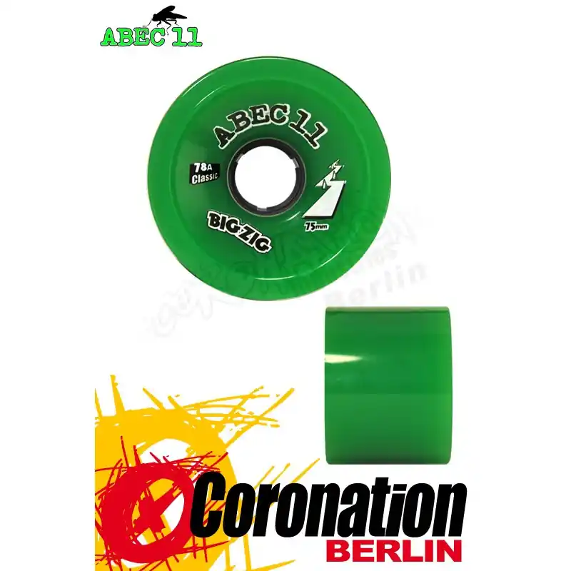 Markenware ABEC11 Rollen Classic BigZig 75mm 78a