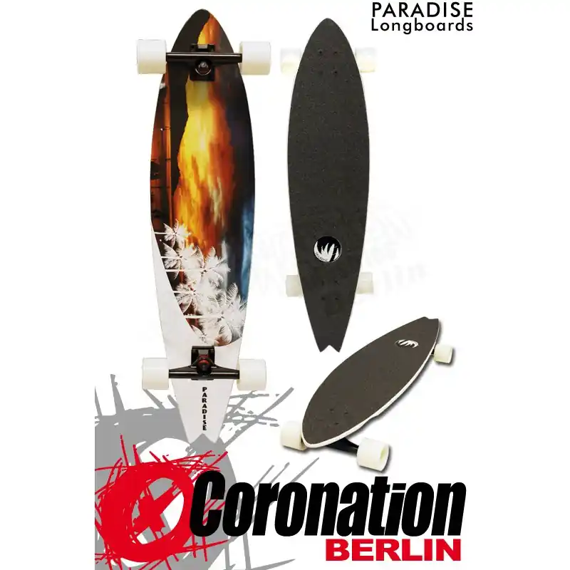 Jetzt Bestellen Paradise Longboard White Sunset Komplettboard