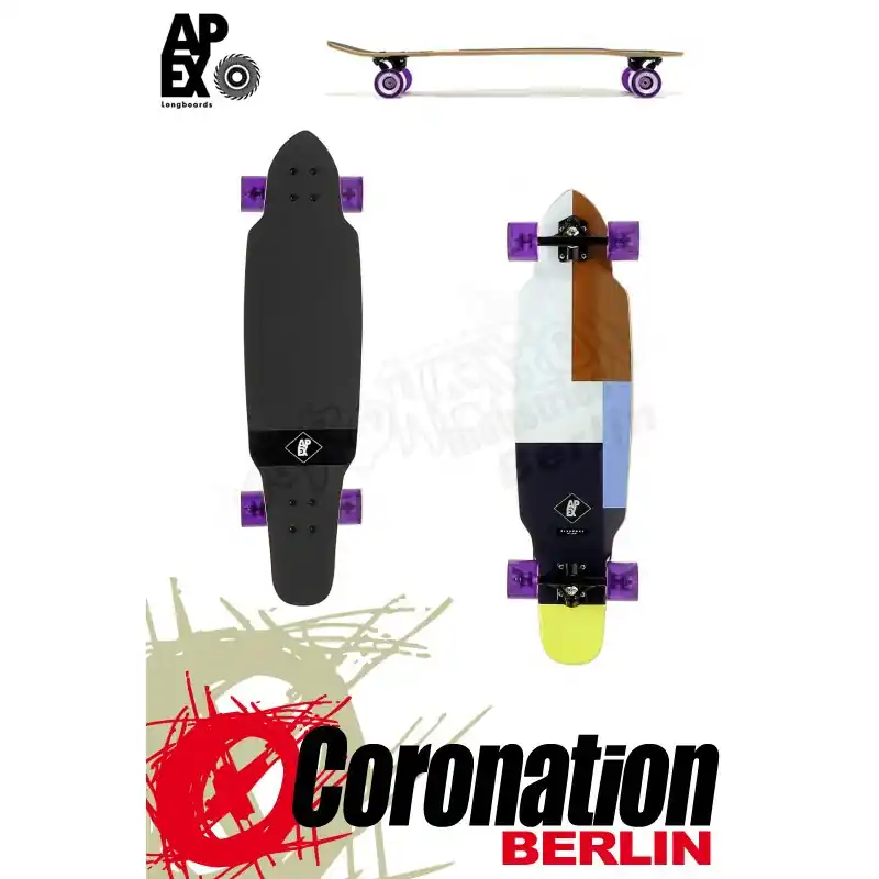 Ausverkauf Apex Broadway Maple Longboard komplett