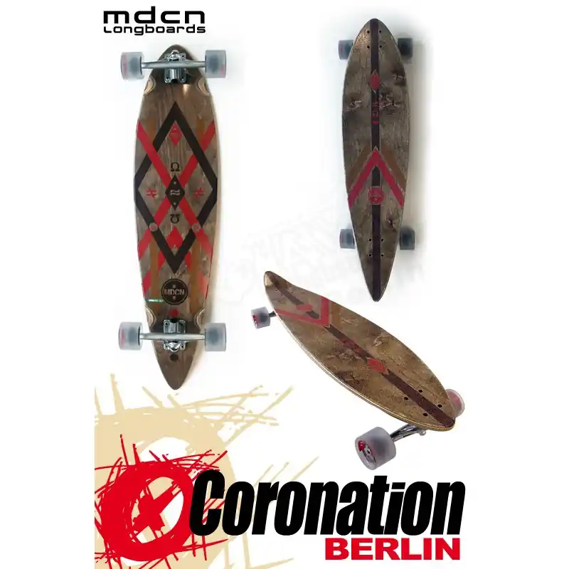 Solange Der Vorrat Reicht MDCN Longboard Cruiser Honua 96cm Komplettboard